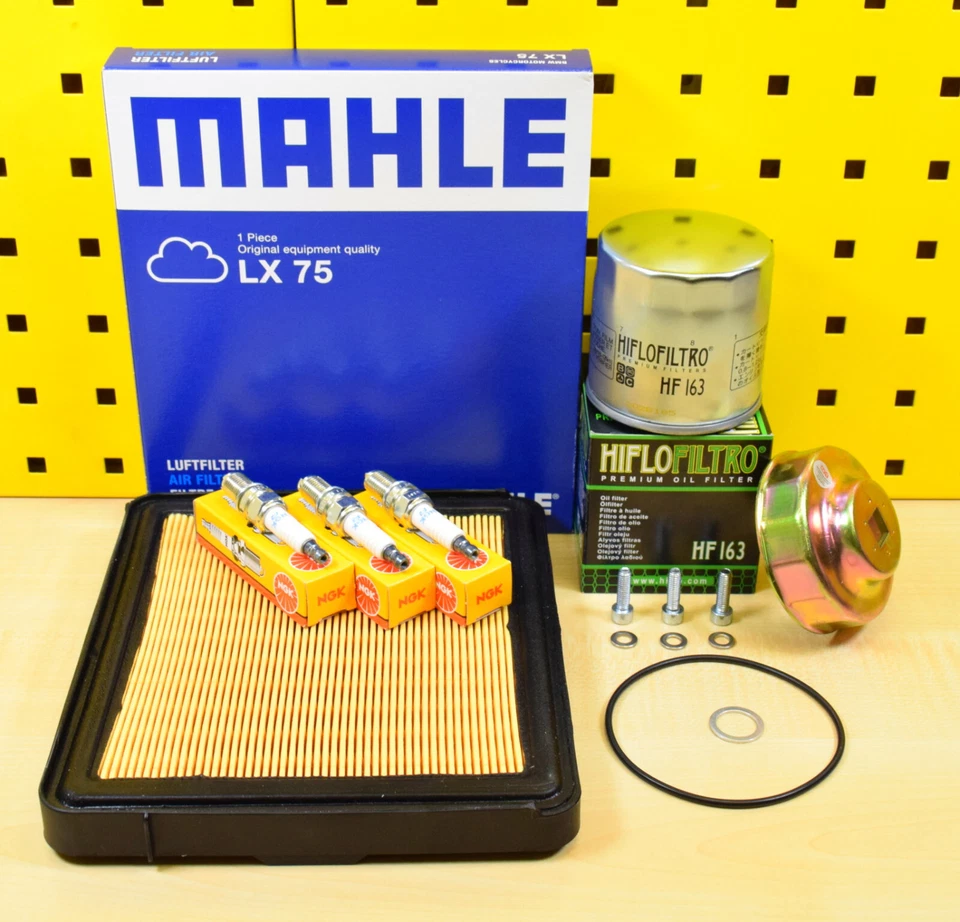 Mahle air filter spark plugs oil filter screws maintenance kit service for BMW K75 - Image 1 of 1