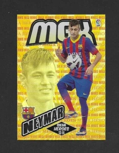 # 401 NEYMAR JR (F.C BARCELONA),ROOKIE CARD REFRACTOR FOIL, MEGACRACKS 2013 2014 - Imagen 1 de 2