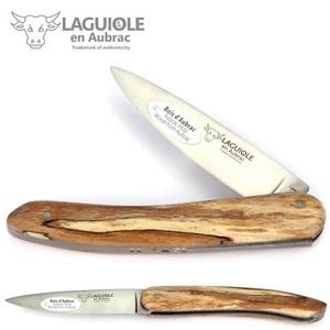 Laguiole Aubrac Taschenmesser Lo Fau Griff Aubrac Holz 11 cm Messer Klinge matt - Bild 1 von 6
