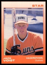 1988 Star Hagerstown Suns Jack Voigt Hagerstown Suns #23