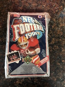 Tarjetas de fútbol americano Upper Deck 1991 edición Premier caja sellada envío gratuito (MIRA) - Imagen 1 de 7