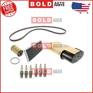 For Porsche Cayman Boxster Tune Up Kit Cabin Air Oil Filters Spark Plugs Belt - Picture 1 of 9