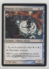 2006 Magic: The Gathering - Dissension Minister of Impediments #144 2r9