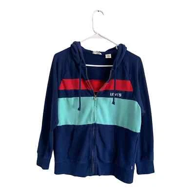 Chaqueta para mujer Levi's azul, rojo y verde menta talla S #1177 Foto 1 de 4