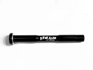 MT ZOOM Ultraleicht DT SCHWEIZER Gabel vorne DURCH ACHSE 15 mm x 100 mm T15 34g L.142 mm - Bild 1 von 6