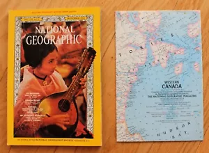 National Geographic septiembre 1966; W. Canadá; Filipinas; Montañas Rocosas; Marsopas - Imagen 1 de 14