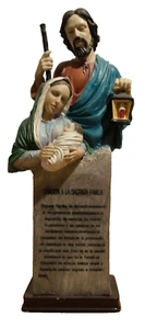 Deko-Figur, bunt, Kunststein, Höhe 36 cm, Breite 14 cm, Gewicht: 966 gr. - Bild 1 von 7