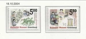 Greenland Sc 439-40 NH SET of 2004 - Christmas - Picture 1 of 1