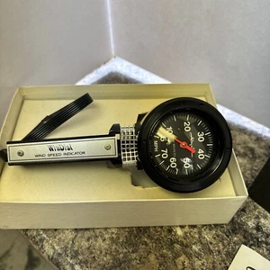 NOS Airguide Model 918 With Black WinDial Wind Speed Indicator Vintage - Picture 1 of 13