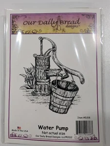 Our Daily Bread Designs Gummistempel Set, Wasserpumpe - Bild 1 von 2