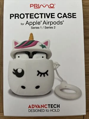 Wireless Earbuds AirPods Case Protective Shock Absorbent Cover Unicorn 🦄 *READ - Image 1 of 4