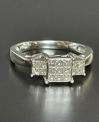 YELLOW GOLD 0.5 CARAT DIAMOND RING SIZE 7 - Image 1 of 4