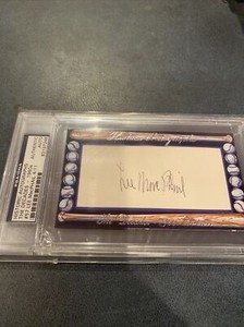 Lee MacPhail 4/11 Historic Autographs The Decades 1960s