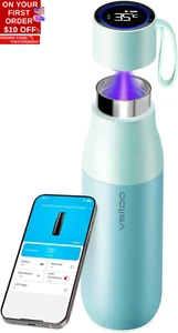 Self-Cleaning Smart Water Bottle, Vacuum Stainless Steel Insulated Water Bottle - Picture 1 of 12