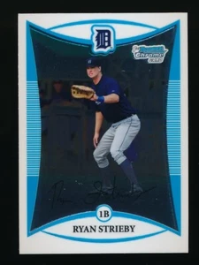 2008 Bowman Chrome Prospects #BCP55 Ryan Strieby Detroit Tigers - Bild 1 von 2