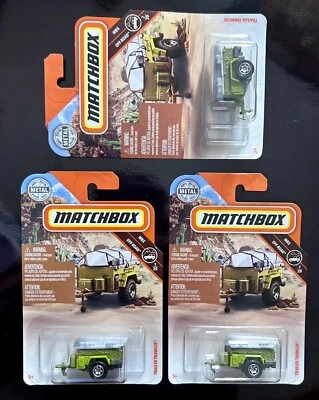 3x M-416 Trailer New Matchbox Military M416 Jeep Off Road 4Runner CVT Lot - Image 1 of 2