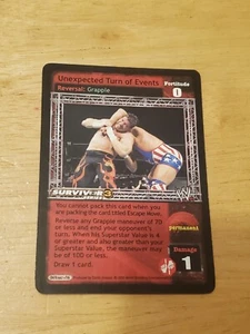 WWE WWF Raw Deal CCG - Unexpected Turn of Events - Picture 1 of 1