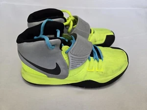 Jugendliche Kinder Nike Kyrie 6 Cross VOLT/SCHWARZ Basketballschuhe CN8581-704 Größe 3Y - Bild 1 von 6