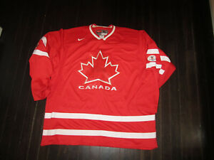 2010 VANCOUVER OLYMPIC TEAM CANADA Hockey RED Jersey XL by NIKE