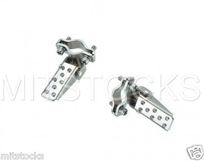 BIKE BICYCLE STEEL Axle Foot Pegs BMX - Image 1 of 3
