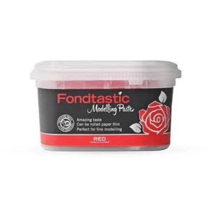 Fondtastic Modelling Gum Paste Red 250g - Picture 1 of 1