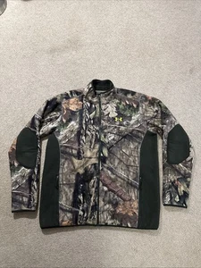 Under Armour Coldgear Storm Stealth Fleece Jacket Mossy Oak Country XL - Picture 1 of 7