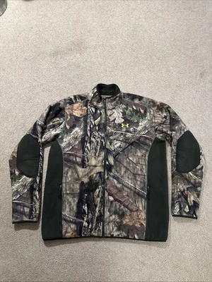 Under Armour Coldgear Storm Stealth Fleece Jacket Mossy Oak Country XL - Image 1 of 4