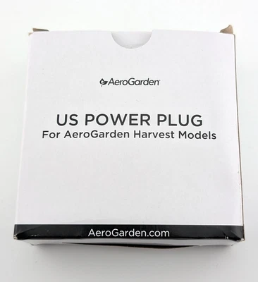 Adaptador de corriente Aerogarden genuino para modelos Harvest EE. UU. Adaptador de corriente nuevo en caja Foto 1 de 4