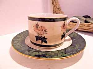 VINTAGE Hallmark Home Collection by Sakura Tasse und Untertasse JULIANA Muster - Bild 1 von 8