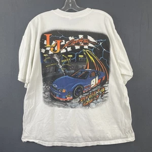 Vintage NASCAR T-Shirt Herren Gr. XXL LJ Racing - Bild 1 von 4