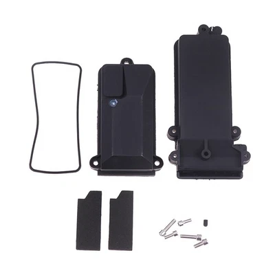 Caja receptora de dispositivo de radio de coche RC impermeable de plástico para 1/10 axial SCX10 Foto 1 de 4