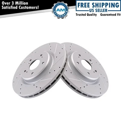 Juego de rotores de freno delanteros para Acura RDX 2019-2024 Foto 1 de 4