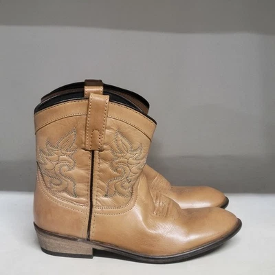 Bota occidental Dingo Willie antigua tostada para mujer talla 8,5 M Foto 1 de 4