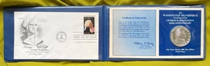 1982 250th Anniversary of George Washington .999 Silber 1 Oz. Proof - First Day - Bild 1 von 6