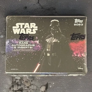 2023 Blaster Box Topps Star Wars Flagship Trading Cards Factory Sealed - Picture 1 of 4