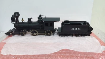 PSC Brass Baldwin 4-4-0 Steam Locomotive - On3 scale - Image 1 of 4