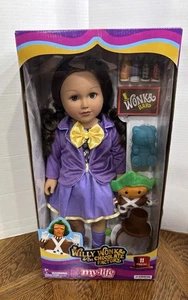 My Life As Willy Wonka & The Choc Factory 18 Zoll Puppe, brünett neu im Karton - Bild 1 von 6