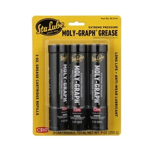 Moly Graph Grasso Multiuso Cartuccia 3 Oz Lubrificante Pressione Estrema - Foto 1 di 4