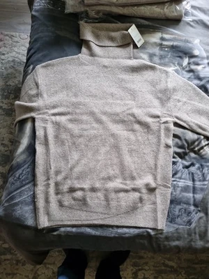 New Look Roll Neck Beige Jumper Size L Brand New Great For Winter/Autumn  - Image 1 of 4
