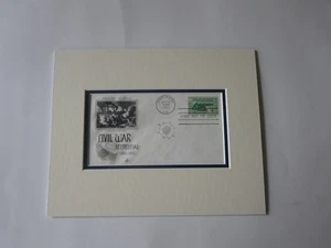 The Civil War Begins at Fort Sumter & First Day Cover of its own stamp - Picture 1 of 1