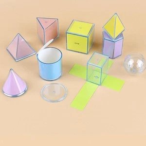 9 Teile falten geometrische Formen Schulmaterial für Kindergarten Kinder - Bild 1 von 7