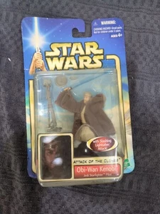 Star Wars Attack of the Clones Obi-Wan Kenobi Action Figure - Picture 1 of 2