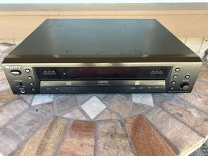 Sony RCD-W1 Dual Double Deck CD Recorder Player W/ Remote , Manual + Tested - Picture 1 of 9