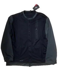 Air Jordan XI Herren Retro 11 Basketball Jacke AH1549-010 schwarz grau 3XL Dri Fit - Bild 1 von 7