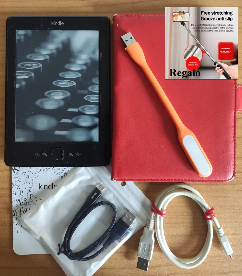 eBook Kindle 4ª gen. en buen estado - Imagen 1 de 4