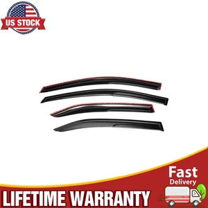 Para Toyota Camry 2007-2011 Visera de ventana Ventilación Parasol Lluvia Deflector Cinta-on - Imagen 1 de 9