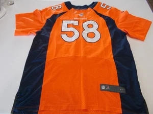 Denver Broncos Miller #58 NFL Nike On Field Football Trikot Orange Herren Größe 48 - Bild 1 von 6