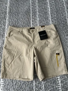 Bermuda chino Lee donna 18 regular fit vita media nuovo con etichetta - Foto 1 di 14