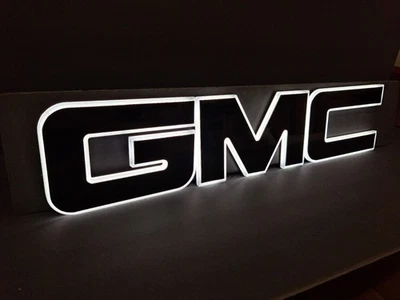 illuminated Grille Led  Emblem Light up GMC Sierra Yukon 2019 2020 21 2022-2026 - Image 1 of 4
