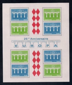 Monaco 1984 Sc # 1425a EUROPA Foglio di 10 s/s MNH $ 20 - Foto 1 di 1